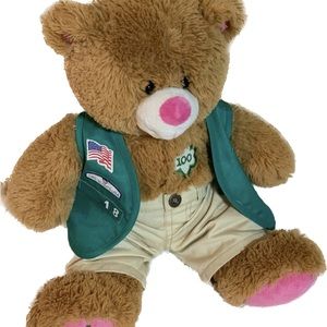 Build A Bear Girl Scouts 100 Yr Plush